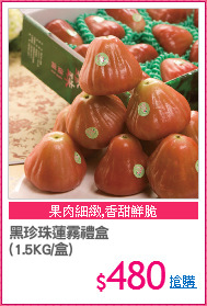 黑珍珠蓮霧禮盒
(1.5KG/盒)