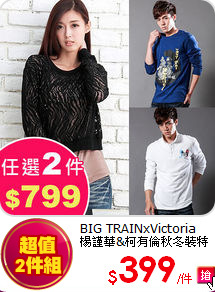 BIG TRAINxVictoria<br>
楊謹華&柯有倫秋冬裝特賣