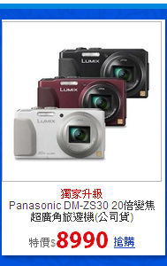 Panasonic DM-ZS30 20倍變焦超廣角旅遊機(公司貨)