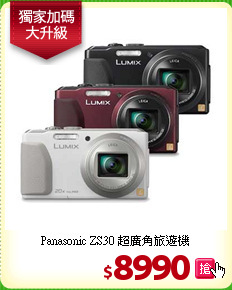 Panasonic ZS30 
超廣角旅遊機