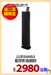 山水SANSUI
藍芽影音劇院