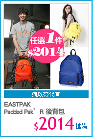 EASTPAK
Padded Pak’R 後背包