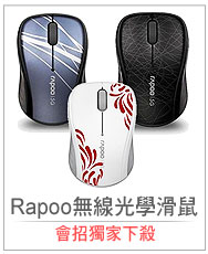 Rapoo無線光學滑鼠