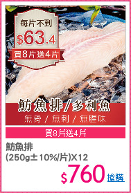 魴魚排
(250g±10%/片)X12