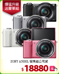 SONY A5000L 
變焦組公司貨