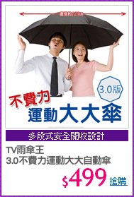 TV雨傘王
3.0不費力運動大大自動傘