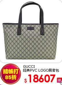 GUCCI<br>經典PVC LOGO肩背包