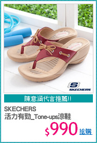 SKECHERS
活力有勁_Tone-ups涼鞋