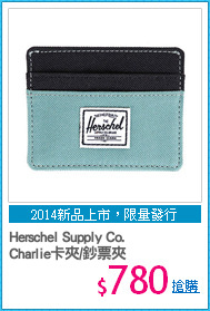 Herschel Supply Co.
Charlie卡夾/鈔票夾
