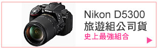 Nikon D5300 旅遊組公司貨