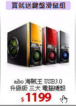 aibo 海賊王 USB3.0 <BR>
升級版 三大 電腦機殼