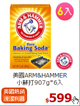 美國ARM&HAMMER<br>小蘇打907g*6入