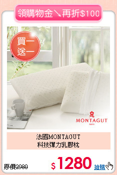 法國MONTAGUT<BR>
科技彈力乳膠枕