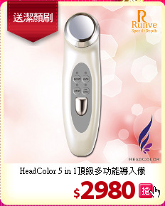 HeadColor 5 in 1頂級多功能導入儀