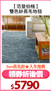 【范登伯格】
雙色紗長毛地毯