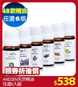 ANDZEN天然精油
任選6入組
