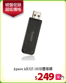 Apacer AH325 
16GB墨客碟