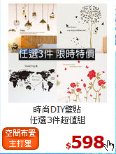 時尚DIY壁貼<br>
任選3件超值組