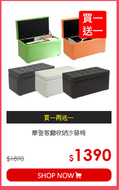 摩登客廳收納沙發椅