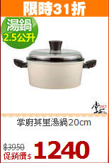 掌廚莫里湯鍋20cm
