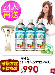 台機能 <br>綜合蔬果發酵飲 24瓶