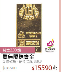 煌隆條塊 -黃金條塊 999.9