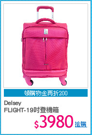 Delsey 
FLIGHT-19吋登機箱