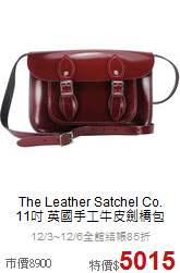 The Leather Satchel Co.<BR>
11吋 英國手工牛皮劍橋包