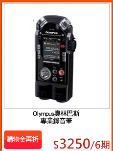 Olympus奧林巴斯
專業錄音筆