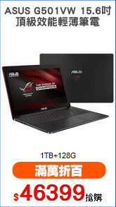 ASUS G501VW 15.6吋
頂級效能輕薄筆電