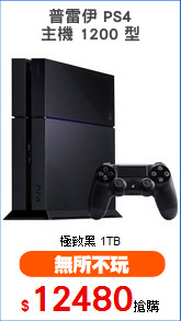 普雷伊 PS4
主機 1200 型