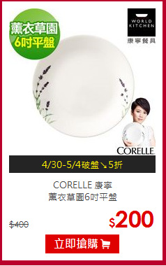 CORELLE 康寧<br>薰衣草園6吋平盤