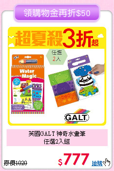 英國GALT 神奇水畫筆<br>
任選2入組