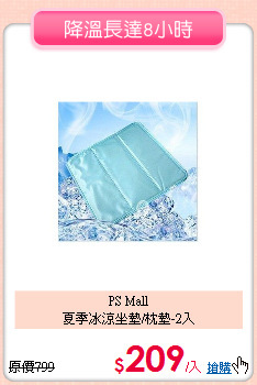 PS Mall<BR>
夏季冰涼坐墊/枕墊-2入