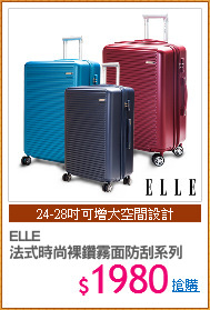 ELLE 
法式時尚裸鑽霧面防刮系列