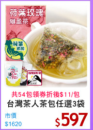 台灣茶人茶包任選3袋