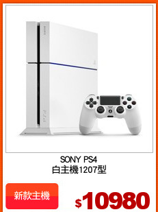 SONY PS4
白主機1207型