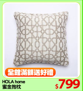 HOLA home 
蜜金抱枕