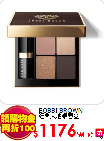 BOBBI BROWN<br>
經典大地眼唇盒