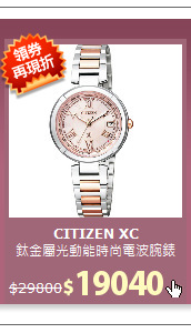 鈦金屬光動能時尚電波腕錶