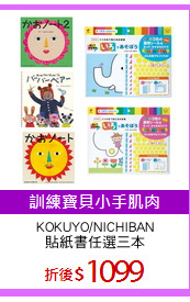 KOKUYO/NICHIBAN
貼紙書任選三本