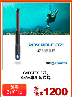 GADGETS 37吋
GoPro專用延長桿