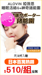 ALOVIN 婭薇恩
睡眠活絡G+神奇鍺能圍
