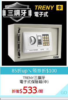 TRENY三鋼牙
電子式保險箱(中)