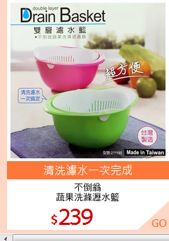 不倒翁
蔬果洗滌瀝水籃