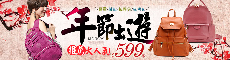 年節出遊輕量/機能/拉桿袋/後背包 599起