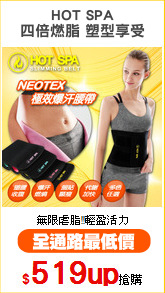 HOT SPA
四倍燃脂 塑型享受