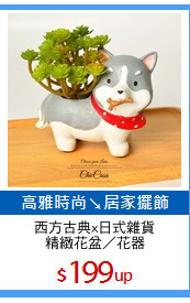 西方古典x日式雜貨
精緻花盆／花器