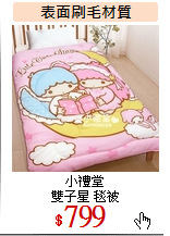 小禮堂<BR>
雙子星 毯被