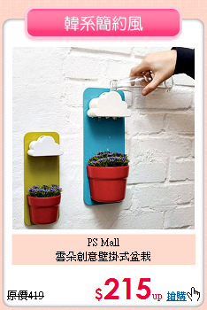 PS Mall<BR>
雲朵創意壁掛式盆栽